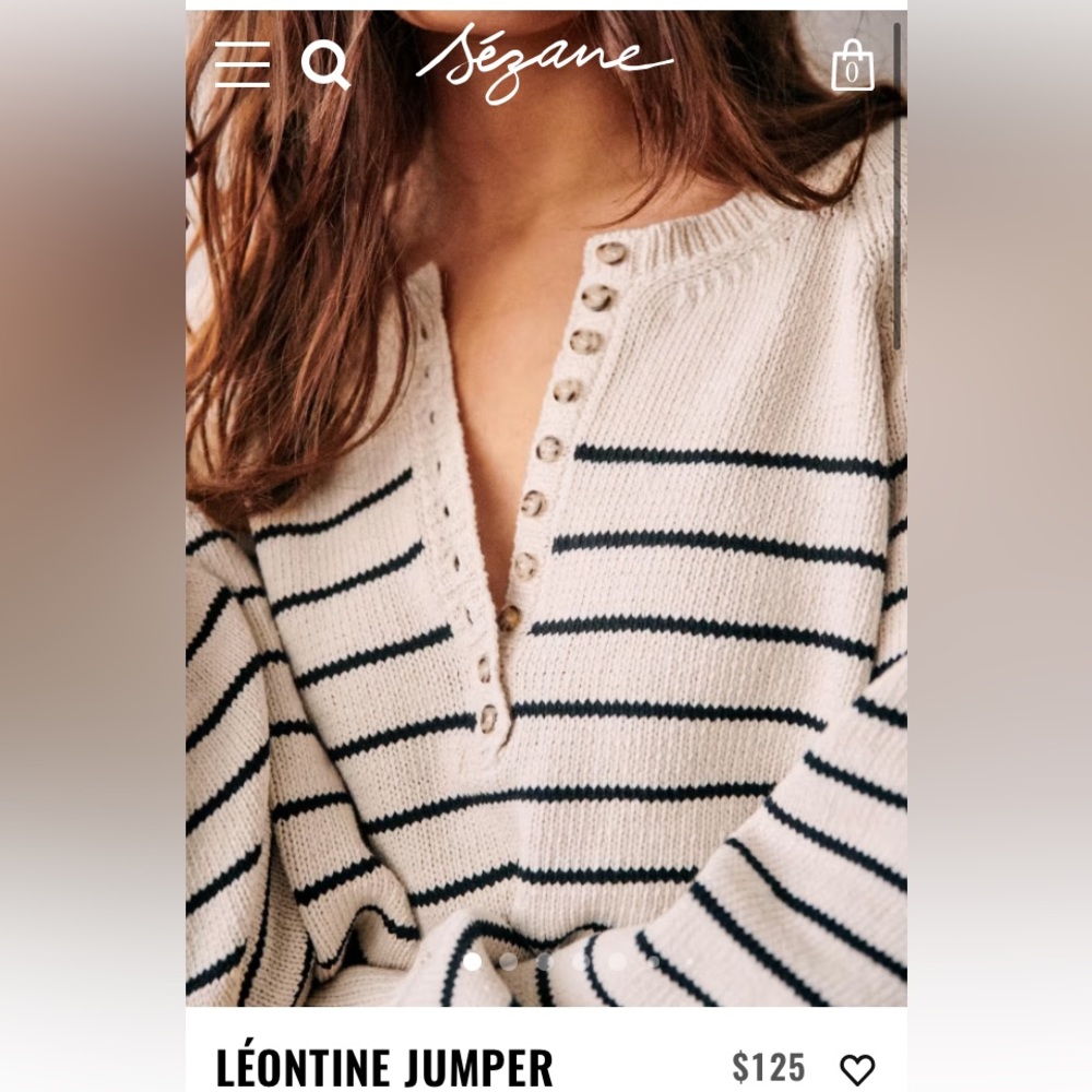 Sezane Leontine Jumper